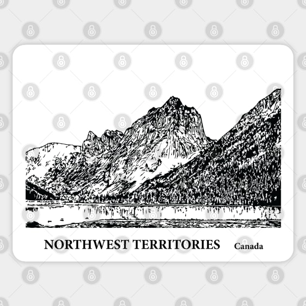 Northwest Territories Canada Magnet by Lakeric